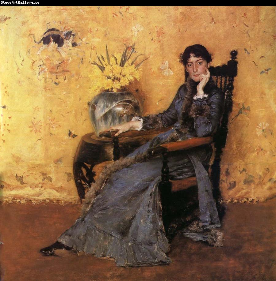 William Merritt Chase Portrait of Dora Wheeler